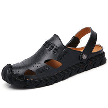 Load image into Gallery viewer, Genuine Cow Leather  2020  Summer Handmade Men Shoes