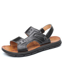 Load image into Gallery viewer, Genuine Cow Leather  2020  Summer Handmade Men Shoes