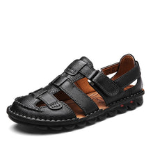 Load image into Gallery viewer, Genuine Cow Leather  2020  Summer Handmade Men Shoes