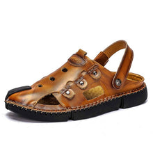 Load image into Gallery viewer, Genuine Cow Leather  2020  Summer Handmade Men Shoes