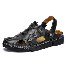 Load image into Gallery viewer, Genuine Cow Leather  2020  Summer Handmade Men Shoes