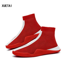 Load image into Gallery viewer, Male Autumn 2020  Black White Red Shoe