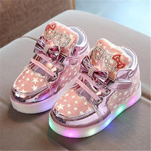 Load image into Gallery viewer, New Glowing Sneakers Children Light Shoes  Flat